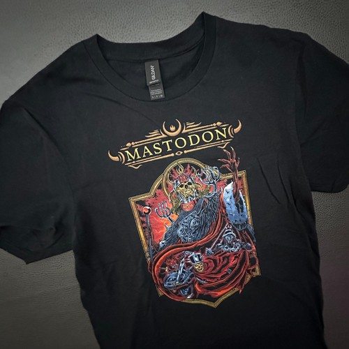 Mastodon shirt adult small - adult,